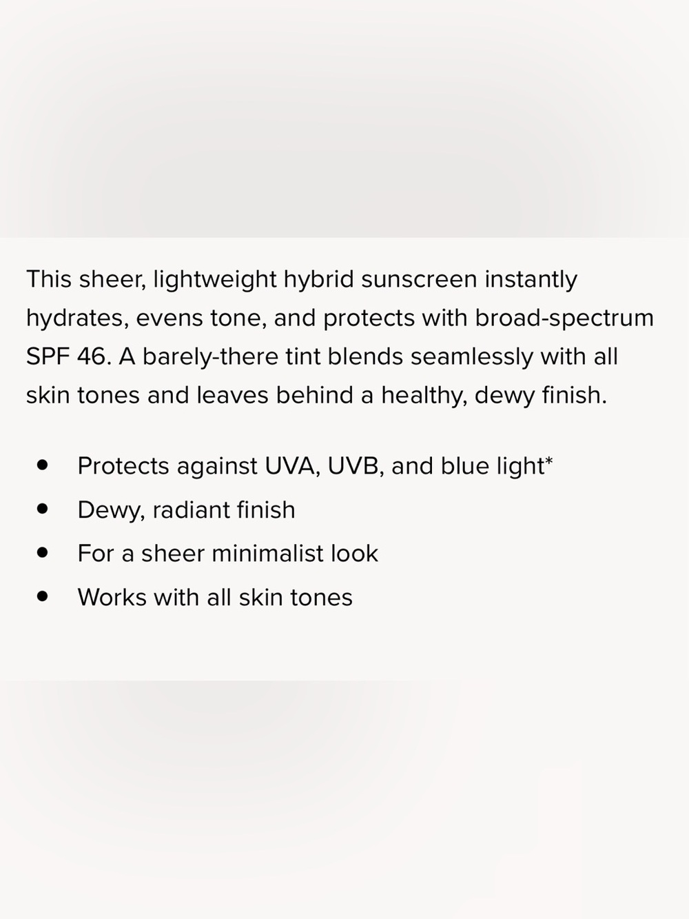 Tinted Moisturizer SPF46 - Picture 7 of 7